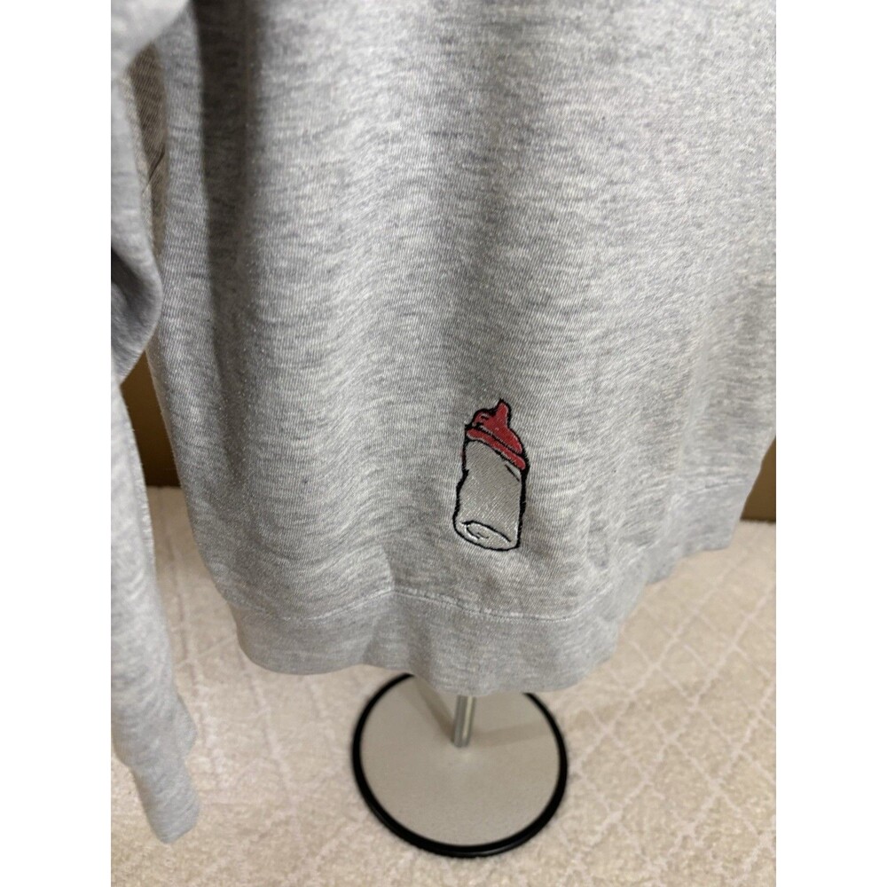 Vintage Wolf 90s Rugrats Show Tommy Pickles 2 Sided Embroidered Sweatshirt Large - Picture 6 of 16